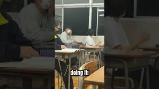 Boys knocks out classroom window 😱🔥 [upl. by Notneb]