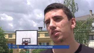 Basketbollisti kosovar që nuk po e lëshon Sllovenia  03062016  Klan Kosova [upl. by Lathan284]