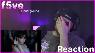 JPOP reaction f5ve  Underground  Official Music Video [upl. by Almond]