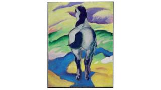 Franz Marc Blaues Pferd II Blue Horse II 1911 [upl. by Michaella]