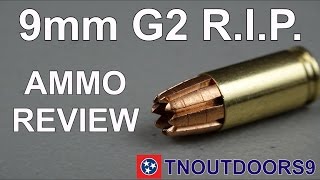 G2 Research RIP 9mm Ammo Review [upl. by Elbring733]