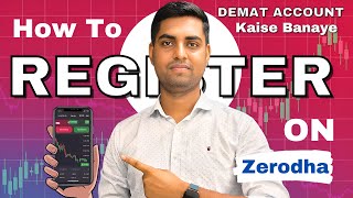 Zerodha Par Account Kaise Khole 2024  Zerodha Account Opening  Demat Account Kaise Banaye [upl. by Iras]