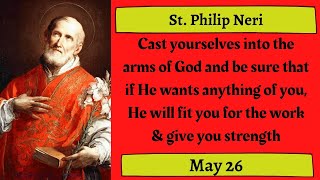 St Philip Neri Priest Daily Saint May 26 [upl. by Yvaht]