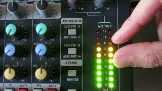 MIXER  TECHO DINÁMICO o HEADROOM  CÓMO AJUSTAR LA GANANCIA CON SEÑALES DE DIFERENTE DINÁMICA [upl. by Ashien]