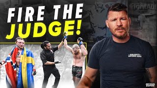 BISPING REACTS to UFC Strickland vs Hermansson judging BACKLASH [upl. by Arly330]