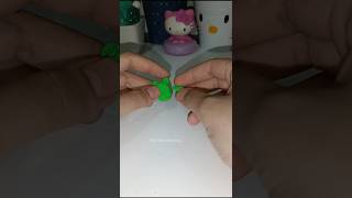 ✨ DIY FROG USING POLYMER CLAY 🐸 HOW TO MAKE A FROG clay clayart frog youtubeshorts shorts diy [upl. by Nawuj]