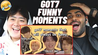 GOT7 FUNNY MOMENTS REACTION 😂 [upl. by Ozzy]