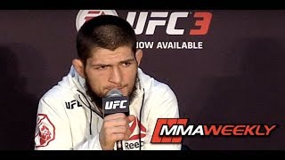 Khabib Nurmagomedov Addresses Arrest of Russian Tycoon Ziyavudin Magomedov [upl. by Weston]