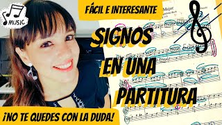 ¡Aprende fácil los signos musicales 🎶🎵✨  Fácil y entretenido  MARCELA [upl. by Sjoberg497]