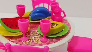 8 Minutes Satisfying with Unboxing Cute Pink Toys Hello Kitty Kitchen Set ASMR Playset Cooking Game [upl. by Eldrid]