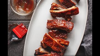 Easy Oven Baked Ribs [upl. by Onairotciv]