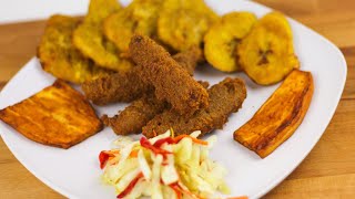 Haitian Food Recipe Akra Taro Fritters [upl. by Ahsinac459]