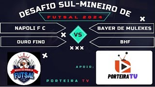 Desafio Sulmineiro de Futsal 2024  FINAIS SUB17 E CATEGORIA LIVRE AO VIVO COM IMAGENS [upl. by Morocco]