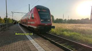 Bahnverkehr in Großenhain cottbusser Bahnhof und Priestewitz [upl. by Orferd]