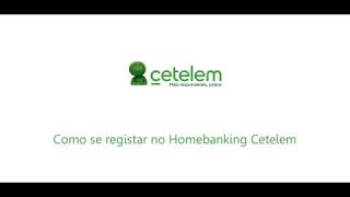 Como aderir ao Homebanking [upl. by Areht]