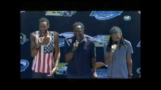 Star Spangled Banner Brian McKnight amp Sons 030412 [upl. by Yedok]