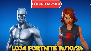 MARVEL NA LOJA FORTNITE 14 DE OUTUBRO  LOJA FORTNITE AO VIVO  LOJA DE ITENS [upl. by Adolf]