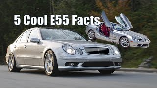 Mercedes E55 AMG  5 Interesting Facts 4K [upl. by Cope543]