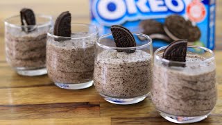 Easy 3Ingredient Oreo Mousse Recipe [upl. by Stockmon]