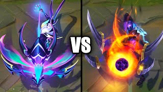 Empyrean Varus vs Dark Star Varus Skins Comparison League of Legends [upl. by Rexfourd20]