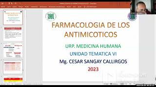 Antimicóticos y antiparasitarios  Farmacología  Unidad VI  sem 14 [upl. by Siron894]