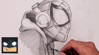 How To Draw Miles Morales Spider Man  Sketch Tutorial [upl. by Rankin427]