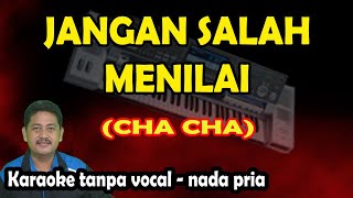 Jangan salah menilai karaoke versi cha cha keyboard [upl. by Nedyaj]