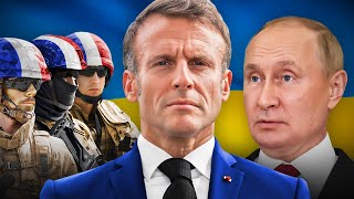 Emmanuel Macron évoque l’envoi de troupes contre la Russie en Ukraine [upl. by Anoniw]