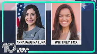 A breakdown of the Pinellas Congressional Race Anna Luna vs Whitney Fox [upl. by Cofsky]