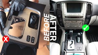 Center console refresh  Land Cruiser 100 03 [upl. by Chrystel]