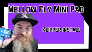 Fly Mini Pad Klipper install tutorial [upl. by Ayamat]