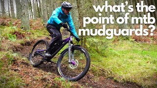 Does the best MTB mudguard actually make a difference [upl. by Ruthe961]