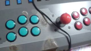 A New Toy To Mess Around With Pana Custom Arcade Control Box Supergun [upl. by Ahtibbat]