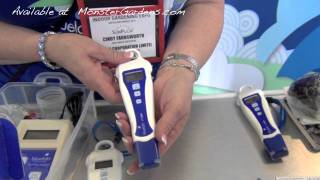 BlueLab Ph EC PPM Hand Held Meters Pen Wand Stick Blue Lab DEMO How To Calibrate Meter [upl. by Tegdig]