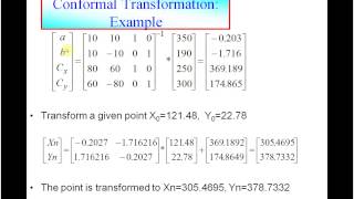 2d conformal transformation in Excel [upl. by Boniface35]