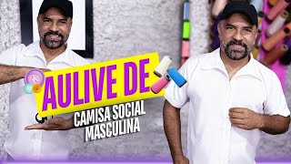 AULIVE DE CORTE E COSTURA COM O PROFESSORaovivolivedehojemodelagemaulaonline [upl. by Peggy51]