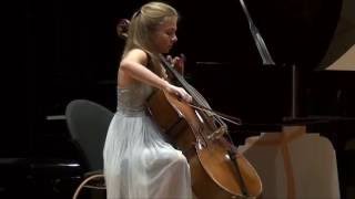 Flohr Klara geb 2002 Violoncello  G Koeppen Spanische Fantasie 1 Andante [upl. by Ynattir]