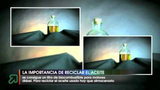 La importancia de reciclar el aceite [upl. by Leiand]