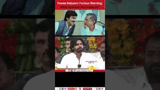 Pawan Kalyans Furious Warning What Sparked His Outburst PawanKalyan AndhraPradeshPolitics [upl. by Vita]