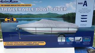 Harbor master boat cover review [upl. by Varhol]