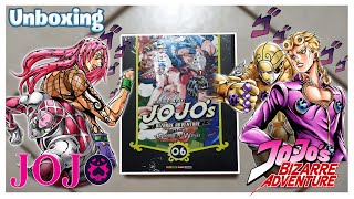 Unboxing de mangá  JoJos Bizzare Aventure Parte 5 vol 6 [upl. by Natsyrk864]