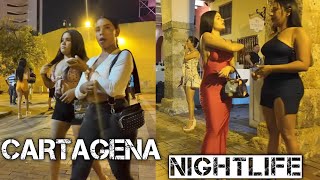 🇨🇴 CARTAGENA NIGHTLIFE DISTRICT 200 AM COLUMBIA  2024 [upl. by Beberg]