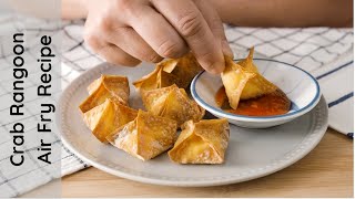 Crab Rangoon Recipe  Air Frier [upl. by Asiul]