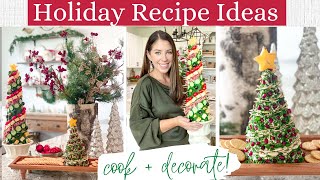 HOLIDAY PARTY PREP  BEST HOLIDAY APPETIZER RECIPES  HOLIDAY RECIPES  CHRISTMAS KITCHEN [upl. by Pelag]