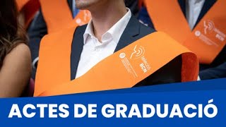 Acte de Graduació del Grau en Enginyeria Física de la UPC  Promoció 202324 [upl. by Yraeht]