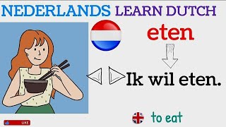 NEDERLANDS LEREN NT2 GRAMMATICA WERKWOORDEN  learn dutch with english 2 [upl. by Aitercul]