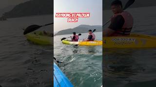 Kayaking at palolem beach [upl. by Lubet]