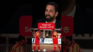 Arda Turan Hagi mi Sergen mi sorusuna cevap veriyor sergenyalcin hagi [upl. by Dihaz]