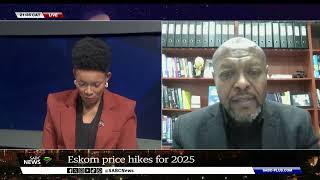 Analysis  We need to stop these ridiculous price increases from Eskom Mthunzi Luthuli [upl. by Ssirk954]