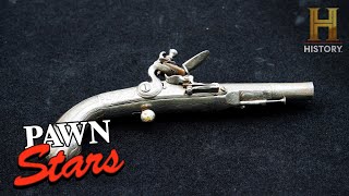 Pawn Stars Do America Revolutionary War Flintlock Gun PACKS a PUNCH Season 2 [upl. by Eyeleen204]